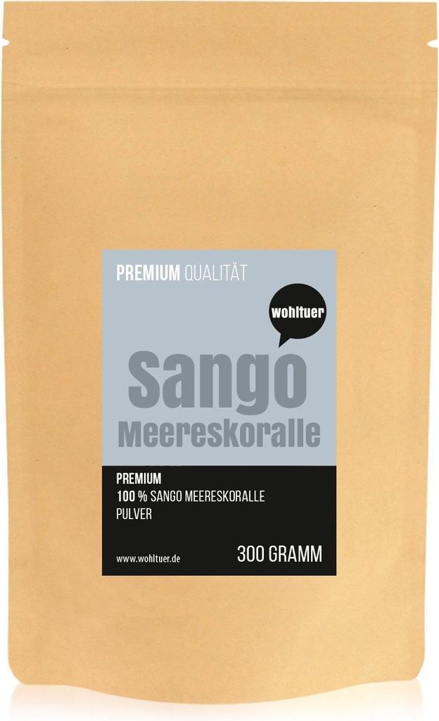 Wohltuer Sango Meereskoralle 300g I Natur Pur ohne jegliche Zusatzstoffe I Die Original Sango Okinaw
