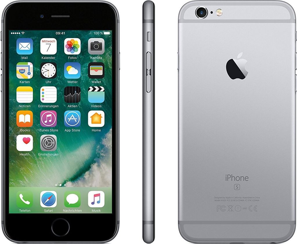 Apple iPhone 6s Plus 64GB Space Gray Neu Originalverpackung Produktbild 