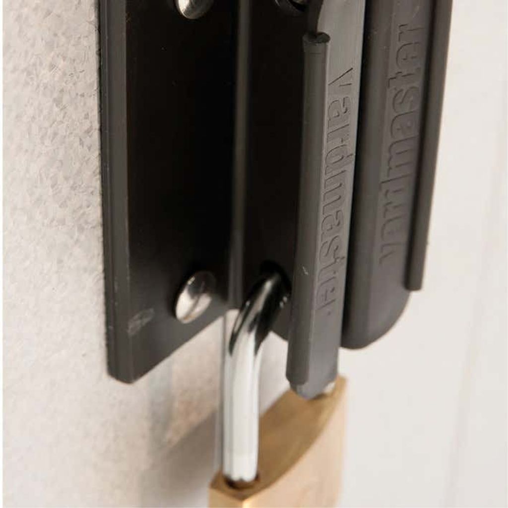 Yardmaster 8 x 7 ft Metall Deluxe Schuppen mit Boden Rahmen