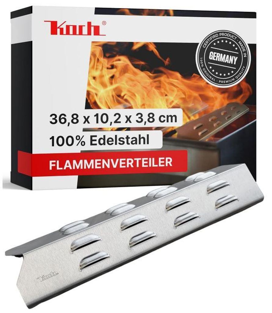 KOCH #24 Premium Flammenverteiler 36,8 x 10,2cm UNIVERSAL Produktbild 