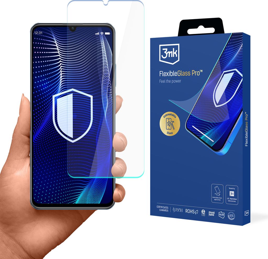 3mk Display Hybridglas FlexibleGlass Pro für Realme C63 0,3mm