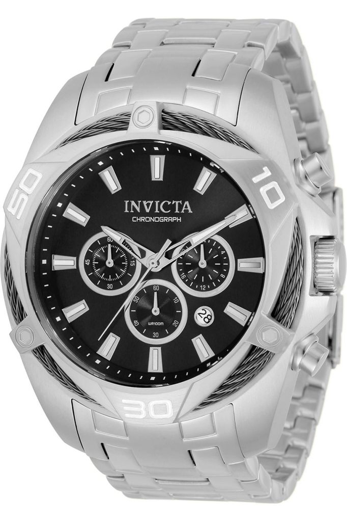 Invicta Bolt 34118 Pánské Hodinky - Quartz Hnutí - Nerezová Obrázek produktu 