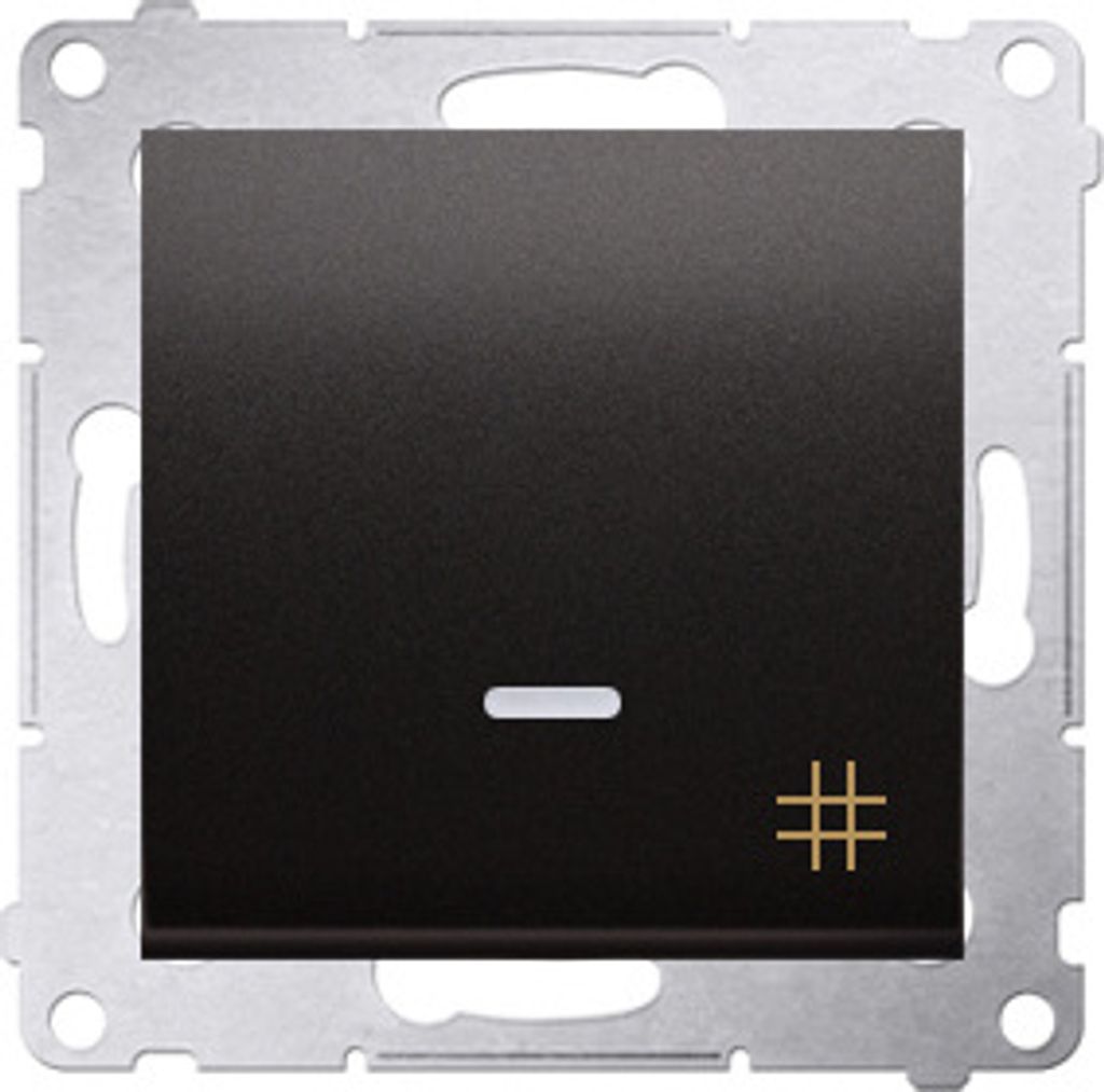 Kreuzverbinder mit LED-Beleuchtung 10 AX, anthrazit Simon54