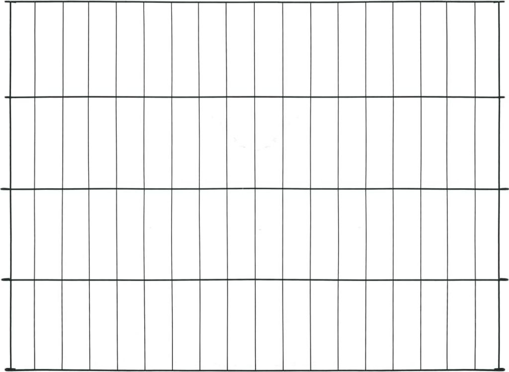 vidaXL Záhradný plotový set 115x79 cm zelený Obrázok produktu 