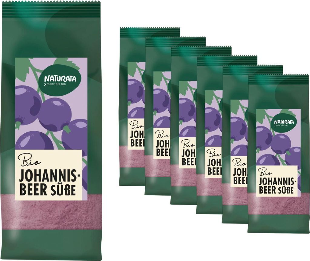 Johannisbeersüße (Reissüße mit Johannisbeer), 7x 60 g