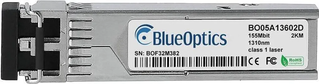Modulo SFP BlueOptics ONS-SI-100-FX=-BO | 155Mbit/s 1310nm 2km LC