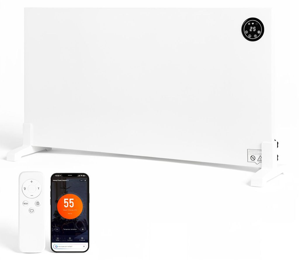 Système de chauffage infrarouge hybride Peviasot, 1000 W, Image du produit 