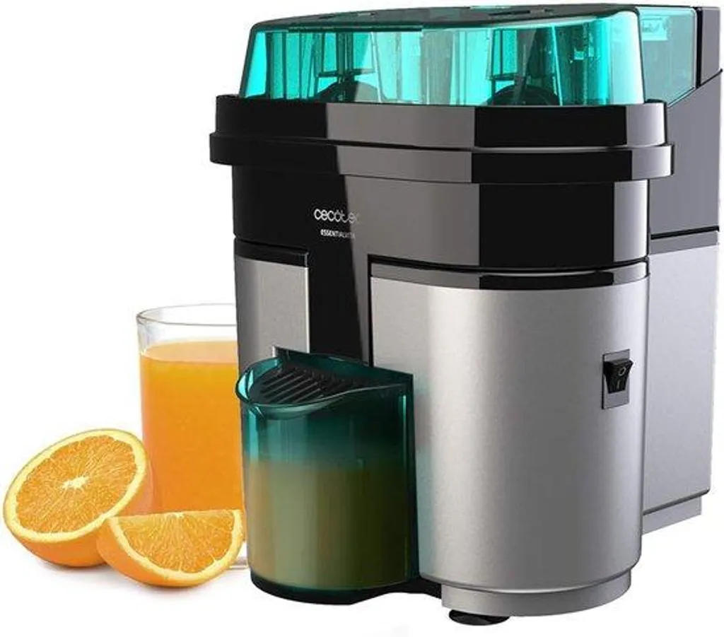 Presse-citron automatique 90W avec coupe-fruit et bac de 500 ml noir