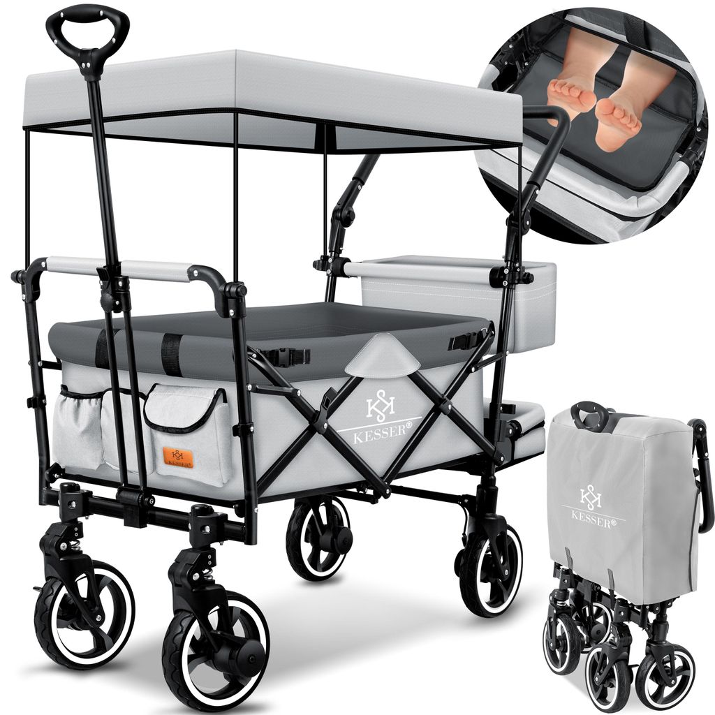 Chariot pliant KESSER® GTS-9100 avec toit – Chariot de Image du produit 