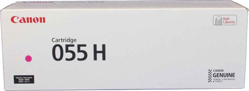 Canon 055 H - Hohe Ergiebigkeit - Magenta - original