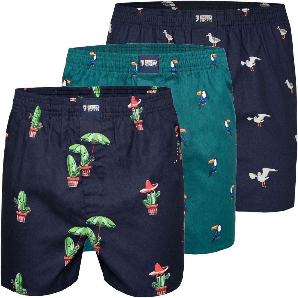 Happy Shorts X Herren Boxershorts, Boxer und Shorts mit Produktbild 