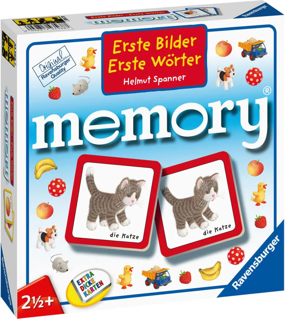 Jeu de mémoire Premier Images et Mots - Memory Éducatif Helmut Spanner - 11