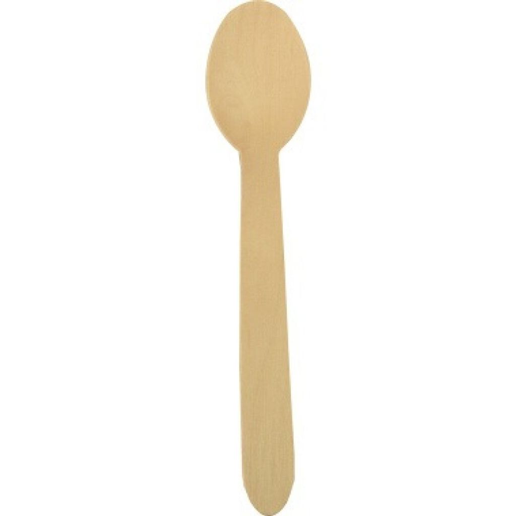 PapStar 18249 Cuillère jetable bois Pure - 15,7 cm, 100 Image du produit 