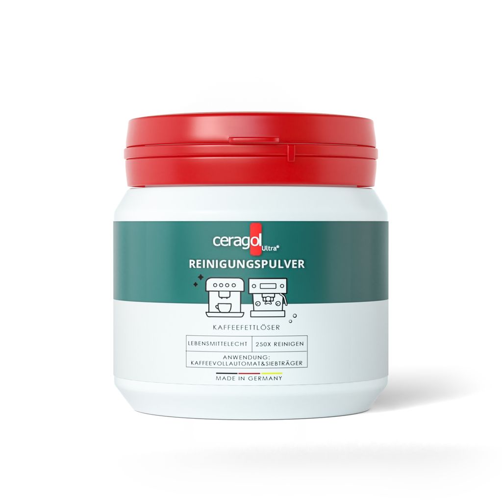 ceragol ultra Reinigungspulver - Kaffeefettlöser für Produktbild