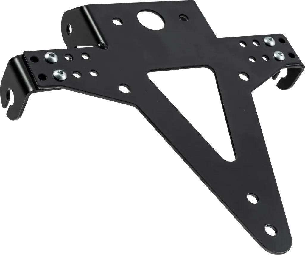 Porta targa ZIEGER Classic compatibile con Ducati 899 Panigale FY 2014-15 / 959 Panigale FY 2016-19 / 1199 Panigale FY 2012-14 / 1299 Panigale FY 2015-19 - 3