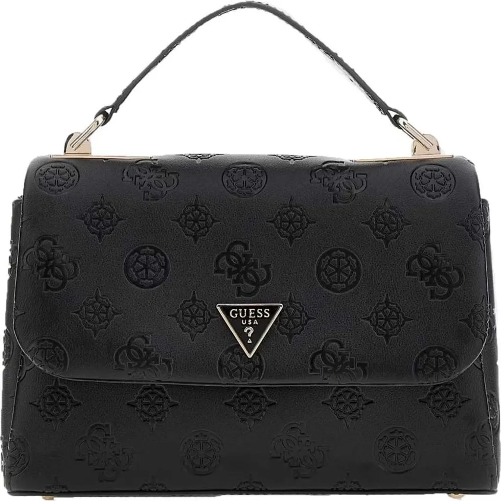 Sac Guess T Crossbody noir pour libérer vos mains avec style