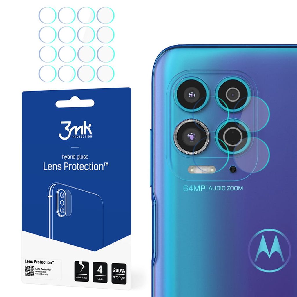 3mk Hybridglas Lens Protection für Motorola Moto G100 5G Produktbild 