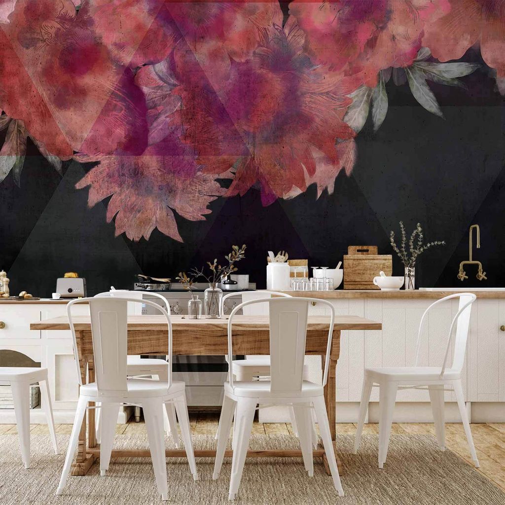 Vlies Fototapete - Romantic Flowers 450x315 cm Blumen b-A-0870-a-a