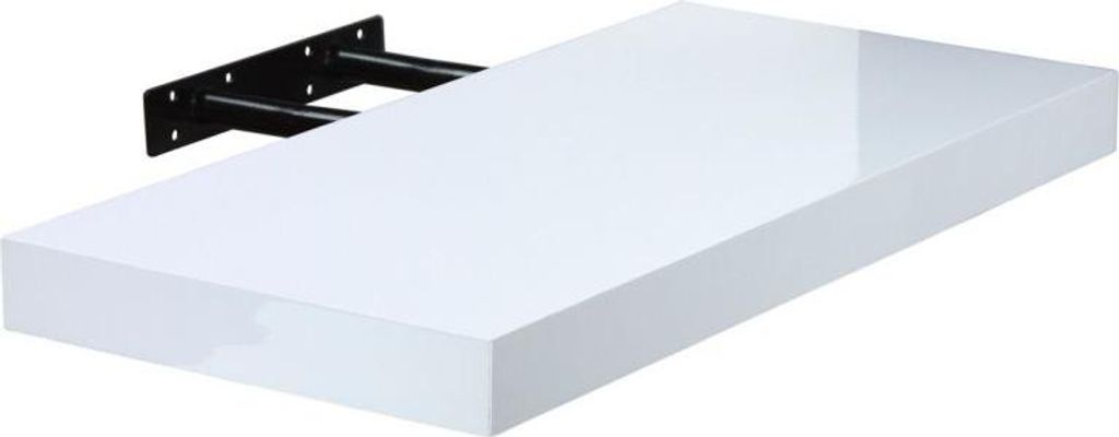 Półka ścienna STILISTA Volato biała z połyskiem 50 cm Zdjęcie produktu 