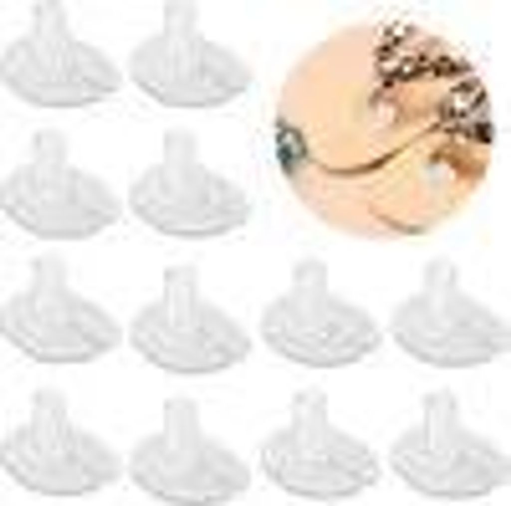 Gel-Zehentrenner, 6 Paar, transparent, rutschfest, ideal Produktbild 