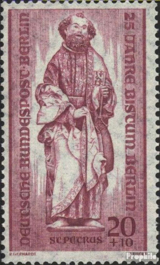 Briefmarken Berlin (West) 1955 Mi 134 postfrisch Bistum Berlin