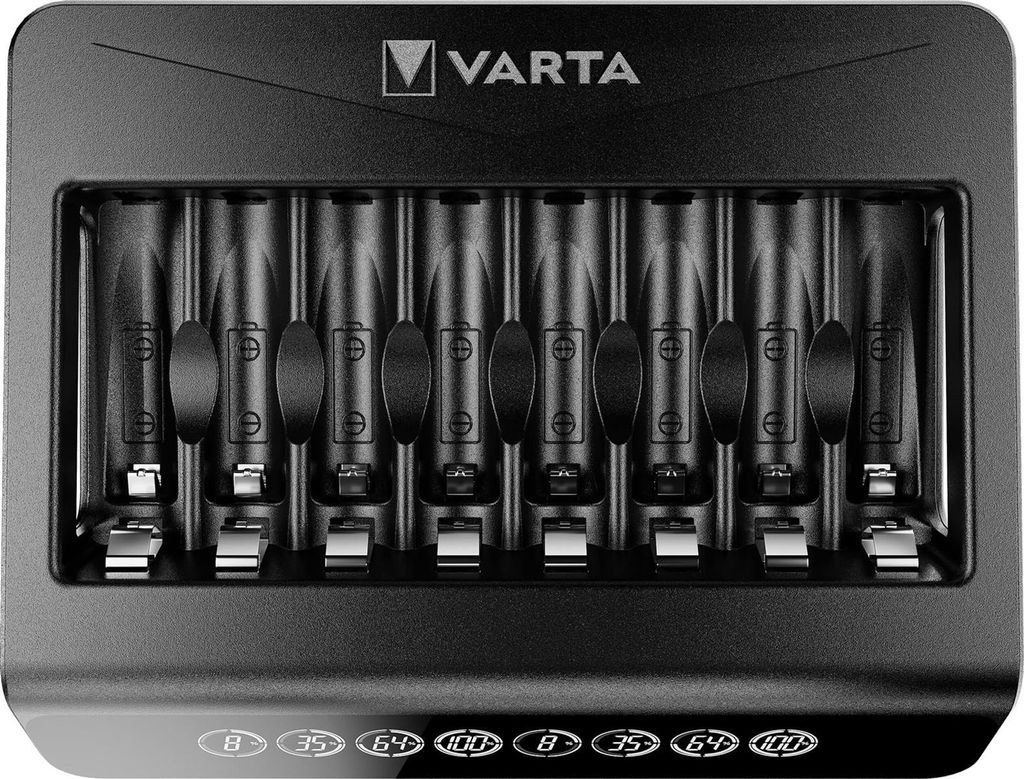 Varta 57681101401 LCD Multi-oplader + (zonder batterijen) Productafbeelding 