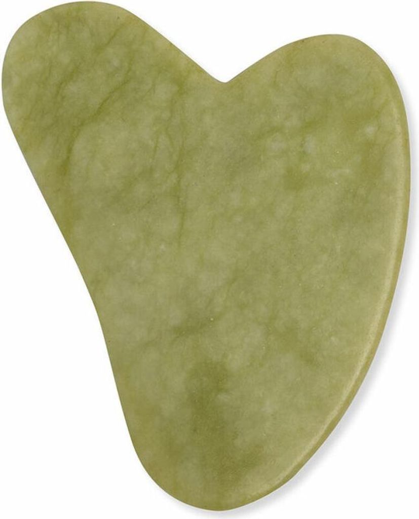 GUA SHA Jade Massagestein für Gesichtsmassage mit glatter, Produktbild 