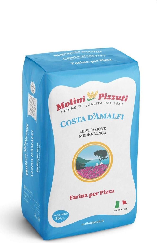 Pizzuti Mehl Costa D'Amalfi"0" Kg. 25 - Für Pizza Produktbild 