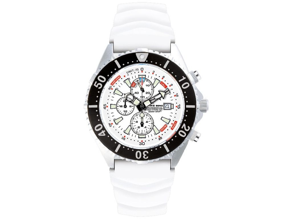 CHRIS BENZ - Taucheruhr-Armbanduhr - DEPTHMETER CHRONOGRAPH Produktbild 