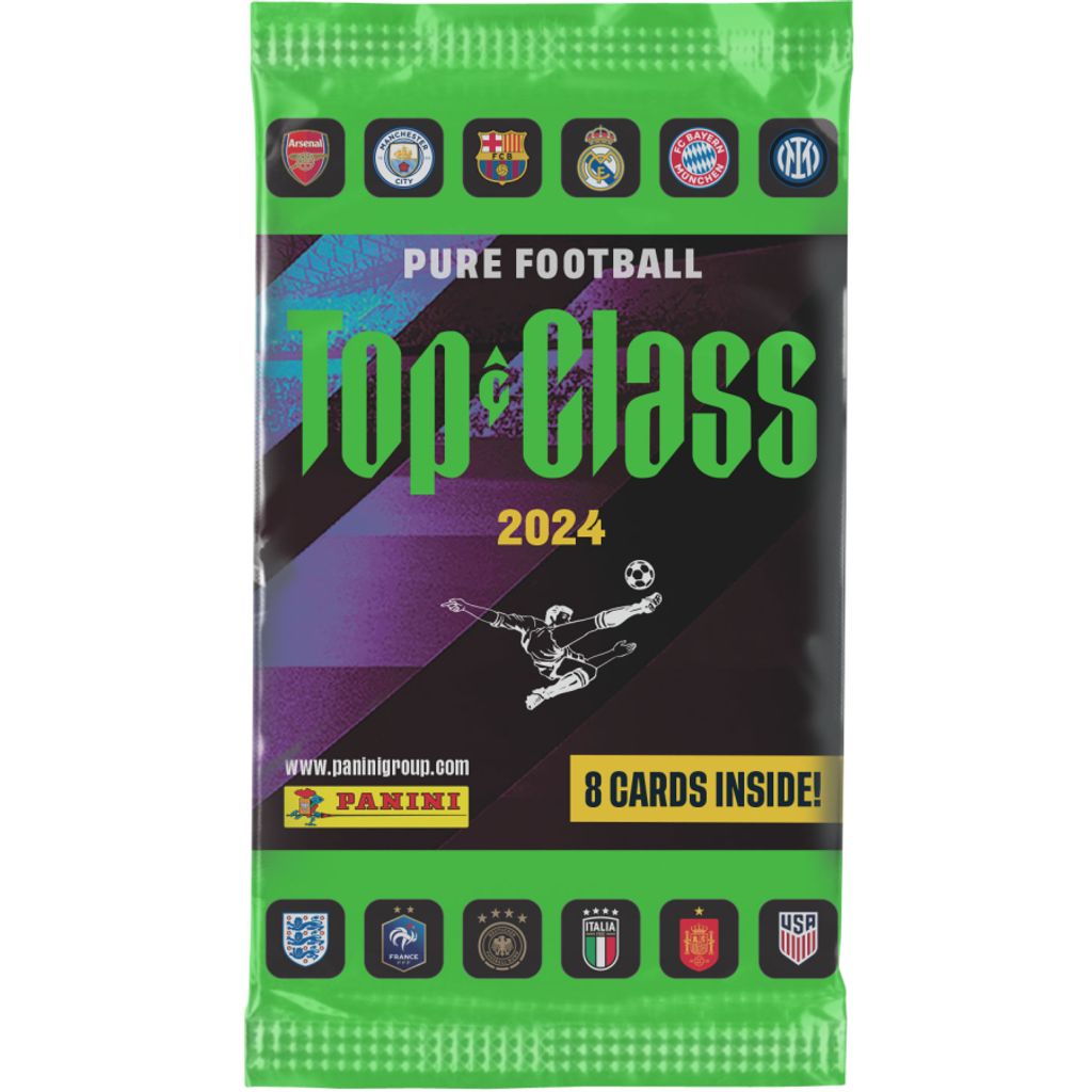Futbalové karty Panini TOP CLASS 2024 – 8 kariet Obrázok produktu 