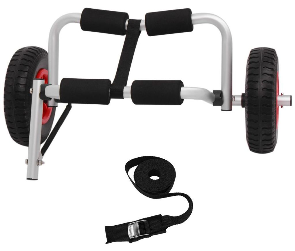 Bewegliches leichtes faltbares Boot Kajakhalter Kanu Dolly Tote Trolley Transport Trailer Wagen abnehmbare R?der