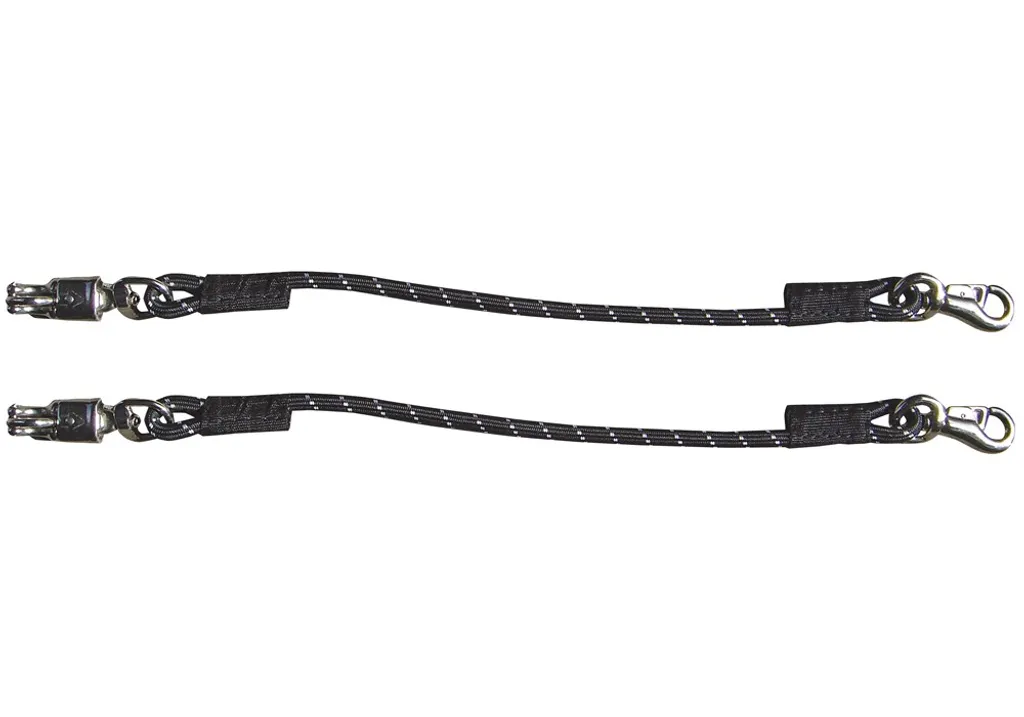 Harrys Cavallo Legacci Elasticizzati 2m Busse Nero Bianco ONESIZE