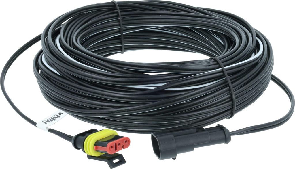 vhbw Niederspannungs-Kabel kompatibel mit Husqvarna Automower 420 (2016), 330X (2013 - 2015) Mähroboter - Transformator Kabel, 20 m
