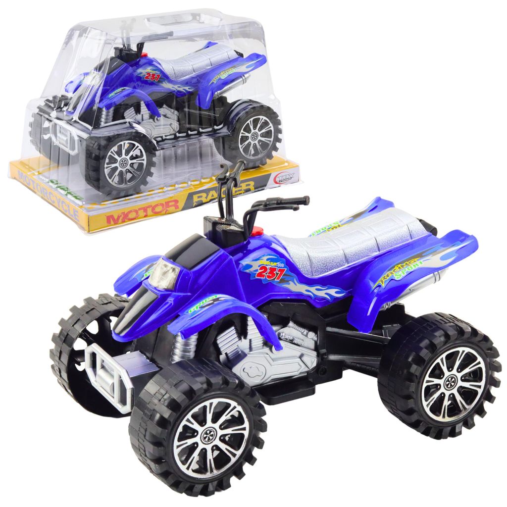 Roues à bande de roulement Quad Terrain Drive bleues Image du produit 