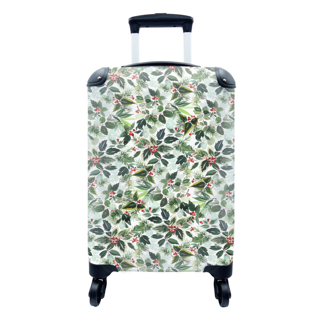 MuchoWow® Koffer Handgepäck Trolley Rollkoffer Kleine Produktbild 