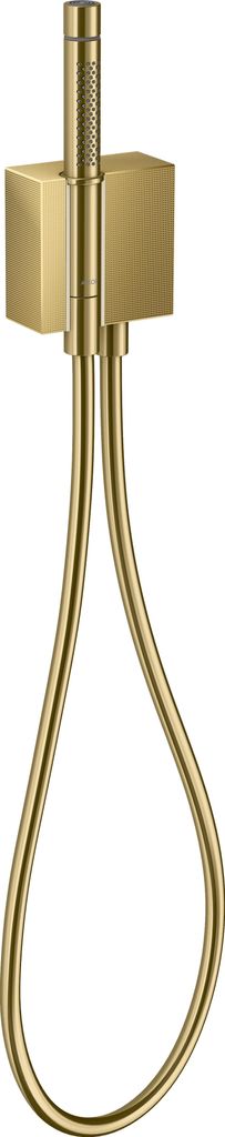 hansgrohe AXOR Edge Portereinheit mit Stabhandbrause 2-jet und Brauseschlauch, Diamantschliff, 46521990