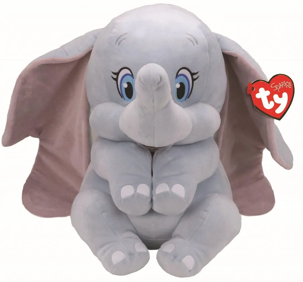 Peluche Disney Dumbo Ty Large : Un Doudou Durable qui ne se Déforme Pas