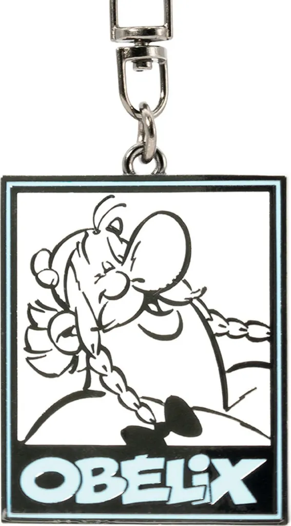 Portachiavi ASTERIX - OBELIX Originale Plastoy - Accessorio Resistente