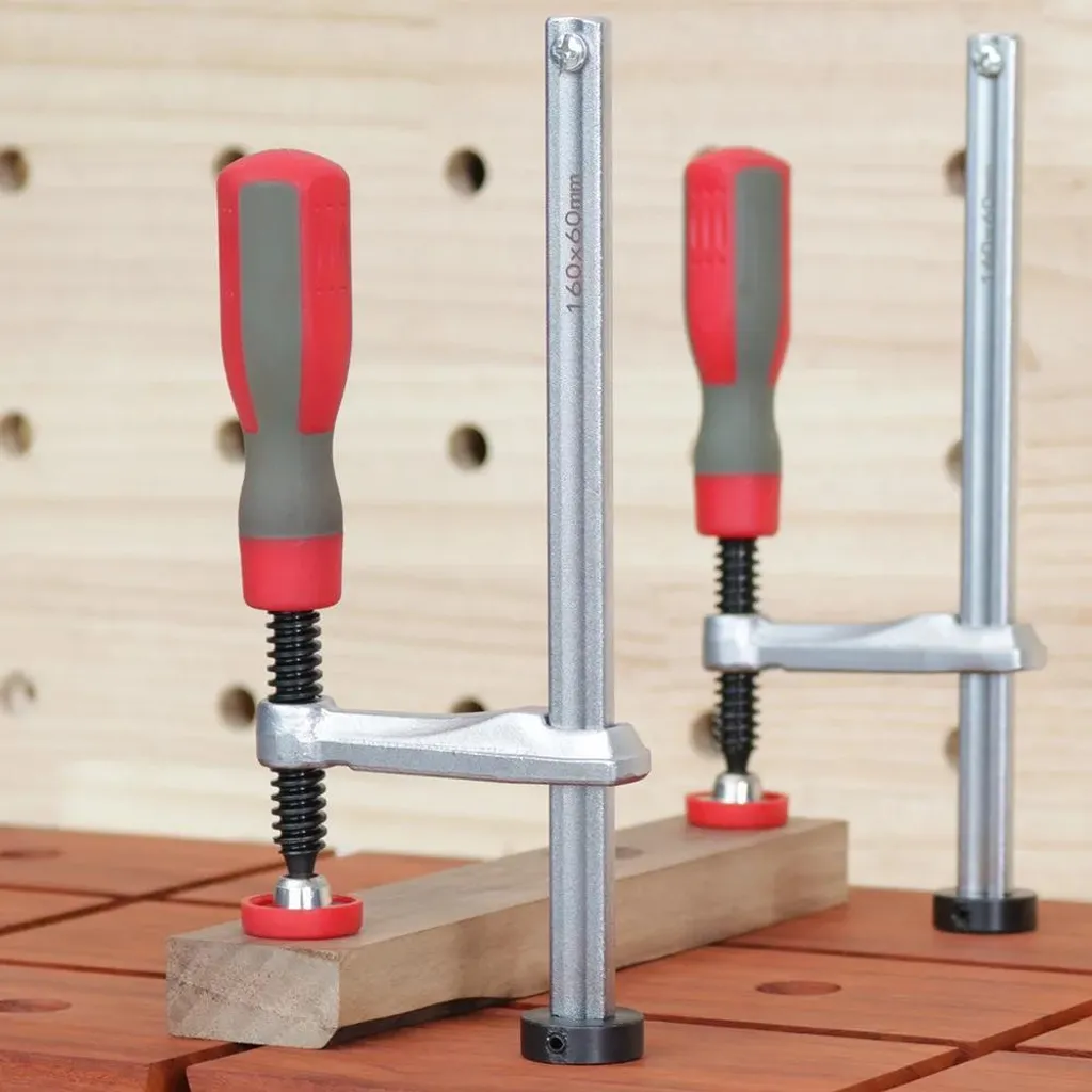 Serre-joint à vis pour fixation sur table MFT - 2 pièces 20mm métal - 3