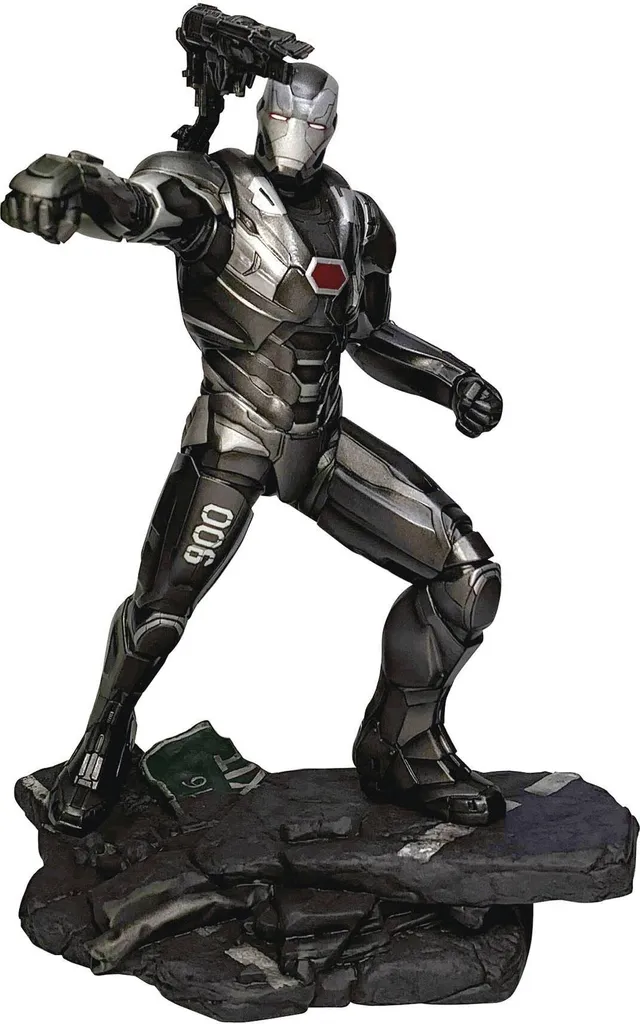 War Machine Marvel Gallery Figurine Endgame avec Armure Détaillée
