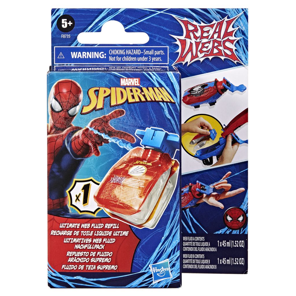 Spiderman Real Webs Nachfüllpack für Super Web Blaster Produktbild 