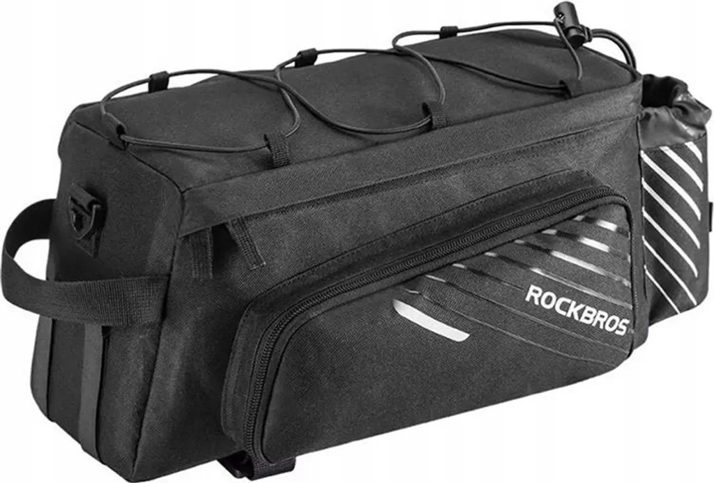 Sacoche Vélo 12L Coque Rigide Rockbros A9-BK Design Aérodynamique Noir