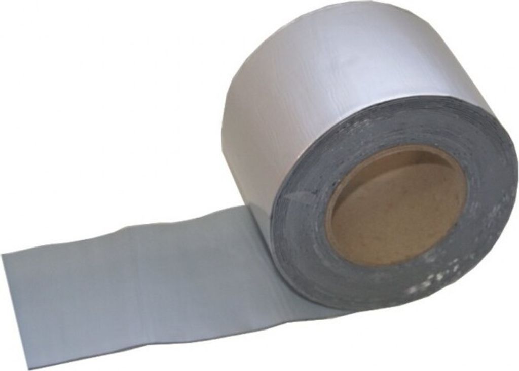 Vebatec CARAVAN Reparaturband Alu-silbermatt 100mm x 10m