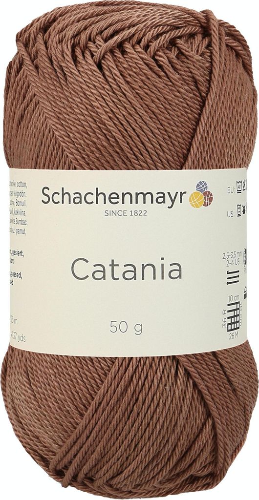 Schachenmayr Catania, 50g Deep Amber Handstrickgarne Produktbild 