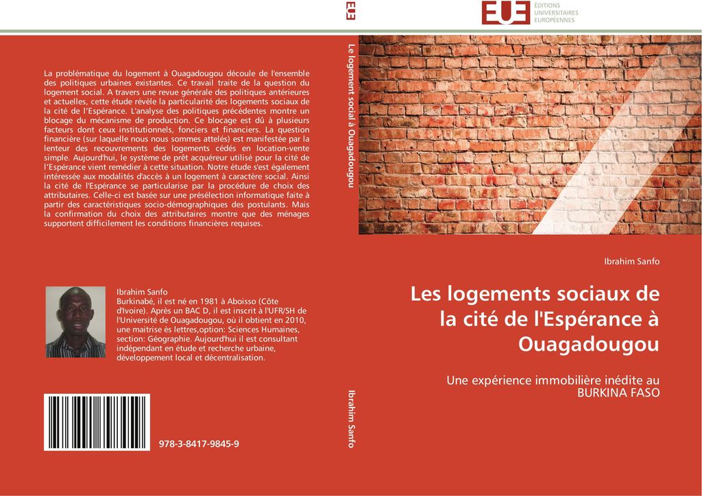 Les logements sociaux de la cité de l'Espérance à Ouagadougou