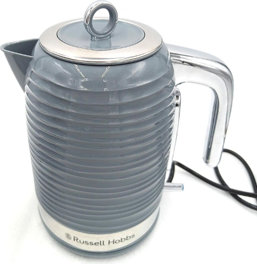 Russell Hobbs Wasserkocher Inspire grau 1,7l 2400W Produktbild 