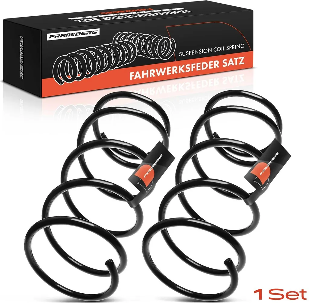 Ressort de Suspension Avant Haute Résistance pour Volvo S40 V40 2 Pcs