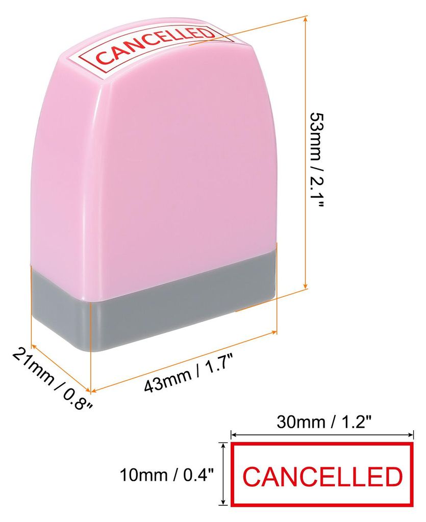 Selbstf?rbend Stempel Verkaufsmeldung Rote Tinte Bš¹ro Stempel Personalisiert Firmenstempel Nachfš¹llbarer Gesch?ftsstempel (CANCELLED)