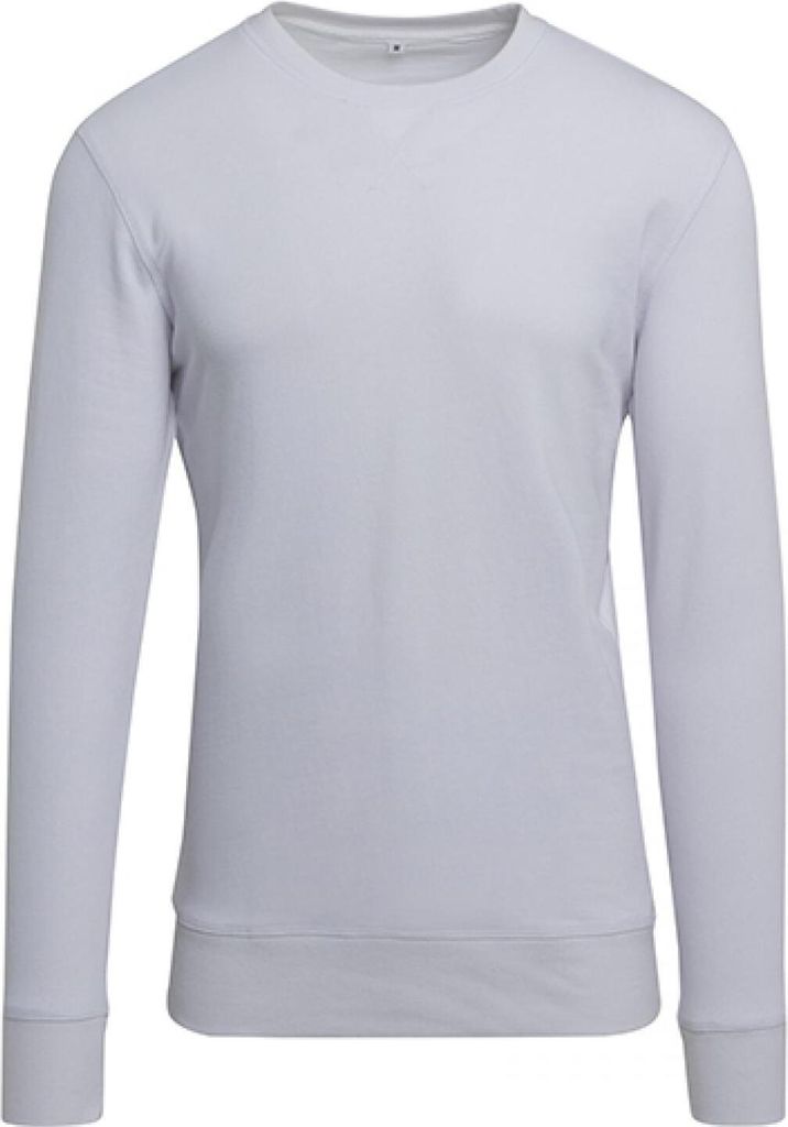 Build Your Brand BY010 | Light Crew Sweatshirt / Pullover - Farbe: White - Größe: XS