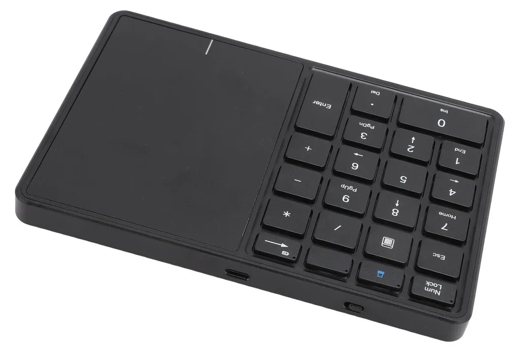 Clavier numérique Bluetooth 4.2 et 2,4 GHz avec Touchpad 22 touches - 2